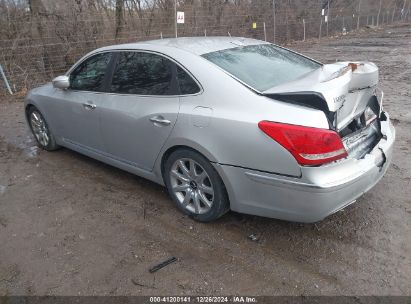 2013 HYUNDAI EQUUS SIGNATURE Silver  Gasoline KMHGH4JH4DU067794 photo #4