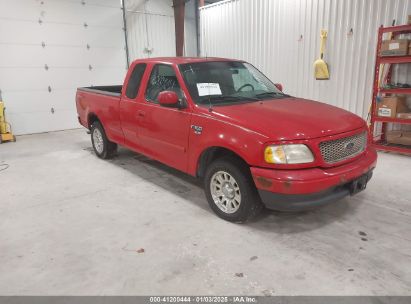 2001 FORD F-150 LARIAT/XL/XLT Red  Gasoline 1FTRX17L51NB69489 photo #1