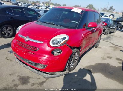 2014 FIAT 500L EASY Red  Gasoline ZFBCFABH6EZ001695 photo #3