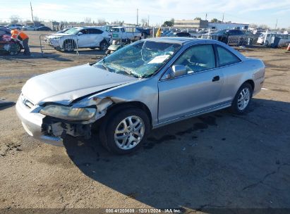 2002 HONDA ACCORD 3.0 EX Black  Gasoline 1HGCG22582A002770 photo #3