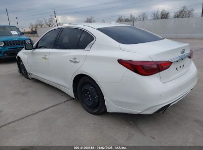 2021 INFINITI Q50 SENSORY White  Gasoline JN1EV7CP7MM701533 photo #4