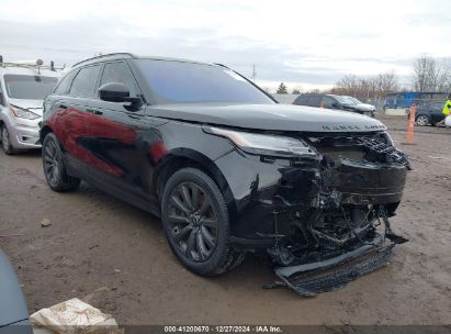 2019 LAND ROVER RANGE ROVER VELAR P340 S/P380 S Black  Gasoline SALYB2FV9KA219752 photo #1