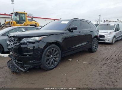 2019 LAND ROVER RANGE ROVER VELAR P340 S/P380 S Black  Gasoline SALYB2FV9KA219752 photo #3