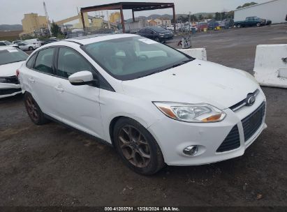 2014 FORD FOCUS SE White  Gasoline 1FADP3F21EL237504 photo #1