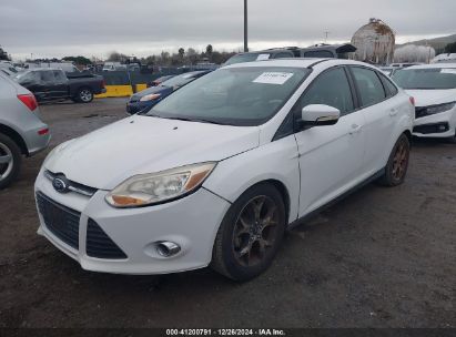 2014 FORD FOCUS SE White  Gasoline 1FADP3F21EL237504 photo #3