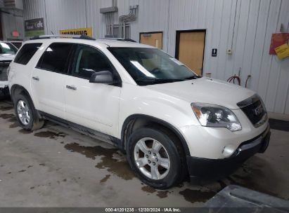 2012 GMC ACADIA SLE White  Gasoline 1GKKVPED9CJ186526 photo #1