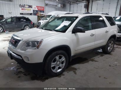 2012 GMC ACADIA SLE White  Gasoline 1GKKVPED9CJ186526 photo #3