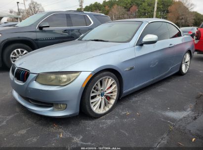 2011 BMW 335 I Blue  Gasoline WBADX7C5XBE242018 photo #1