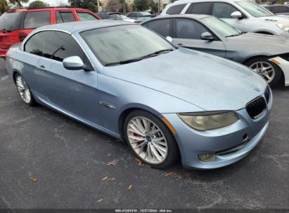 2011 BMW 335 I Blue  Gasoline WBADX7C5XBE242018 photo #3