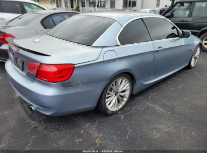 2011 BMW 335 I Blue  Gasoline WBADX7C5XBE242018 photo #4