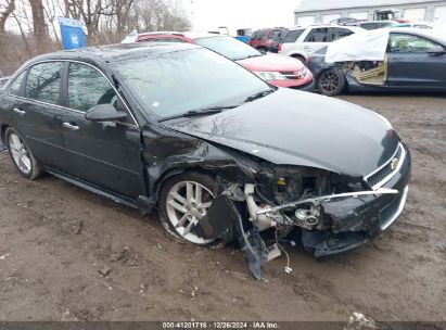 2014 CHEVROLET IMPALA LIMITED LTZ Black  Gasoline 2G1WC5E38E1139489 photo #1