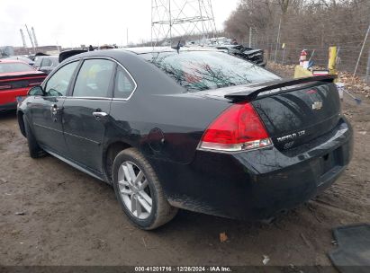 2014 CHEVROLET IMPALA LIMITED LTZ Black  Gasoline 2G1WC5E38E1139489 photo #4