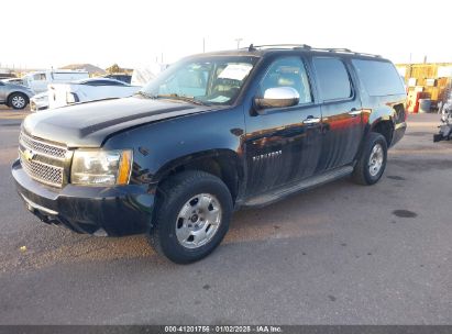 2013 CHEVROLET SUBURBAN 1500 LT Black  Flexible Fuel 1GNSKJE75DR294311 photo #3