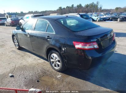 2011 TOYOTA CAMRY LE Black  Gasoline 4T1BF3EK4BU210708 photo #4