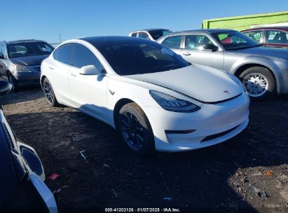 2020 TESLA MODEL 3 STANDARD RANGE PLUS REAR-WHEEL DRIVE/STANDARD RANGE REAR-WHEEL DRIVE White  Electric 5YJ3E1EA3LF634057 photo #1