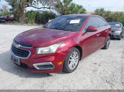 2016 CHEVROLET CRUZE LIMITED 1LT AUTO Burgundy  Gasoline 1G1PE5SB9G7135578 photo #3