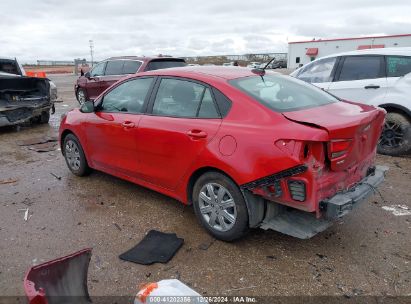 2022 KIA RIO S Red  Gasoline 3KPA24AD2NE432241 photo #4