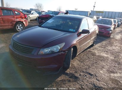 2008 HONDA ACCORD 2.4 EX-L Burgundy  Gasoline 1HGCP26898A079239 photo #3