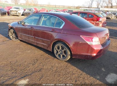 2008 HONDA ACCORD 2.4 EX-L Burgundy  Gasoline 1HGCP26898A079239 photo #4