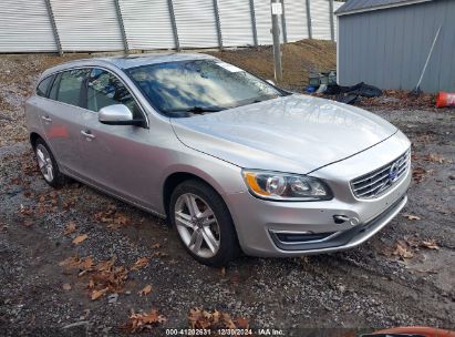 2015 VOLVO V60 T5 PREMIER Silver  Gasoline YV1612SK5F1218594 photo #1