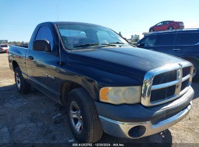 2003 DODGE RAM 1500 ST Black  Gasoline 1D7HA16K03J650059 photo #1