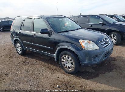 2006 HONDA CR-V EX Black  Gasoline JHLRD78856C048795 photo #1