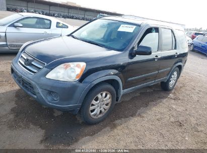 2006 HONDA CR-V EX Black  Gasoline JHLRD78856C048795 photo #3