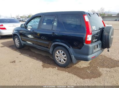 2006 HONDA CR-V EX Black  Gasoline JHLRD78856C048795 photo #4