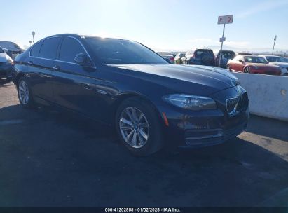 2014 BMW 528I Dark Blue  Gasoline WBA5A5C54ED511604 photo #1