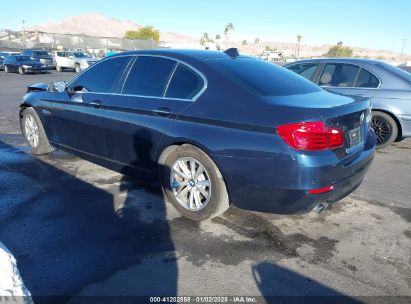 2014 BMW 528I Dark Blue  Gasoline WBA5A5C54ED511604 photo #4