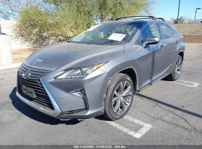 2016 LEXUS RX 350 Gray  Gasoline 2T2BZMCA6GC013728 photo #3