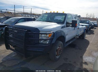 2015 FORD F-450 CHASSIS XL White  Diesel 1FD0X4HT4FED56685 photo #3