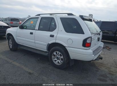 2002 ISUZU RODEO LS 3.2L V6/LSE 3.2L V6/S 3.2L V6 White  Gasoline 4S2CK58W324317090 photo #4