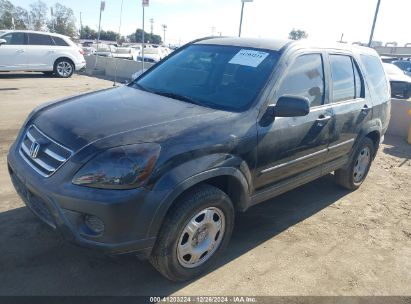 2006 HONDA CR-V LX Black  Gasoline JHLRD68526C005127 photo #3