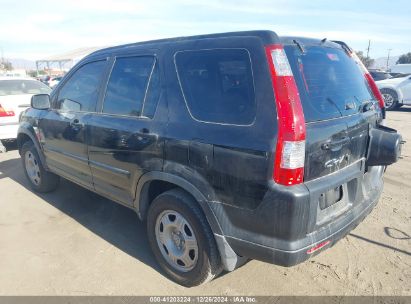 2006 HONDA CR-V LX Black  Gasoline JHLRD68526C005127 photo #4