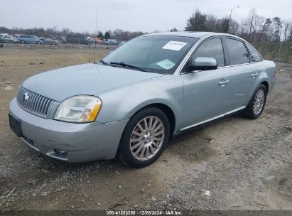 2007 MERCURY MONTEGO PREMIER Silver  Gasoline 1MEHM42107G600974 photo #3