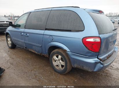 2007 DODGE GRAND CARAVAN SXT Light Blue  Gasoline 2D4GP44LX7R344878 photo #4