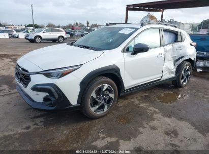 2024 SUBARU CROSSTREK LIMITED White  Gasoline 4S4GUHM66R3767844 photo #3