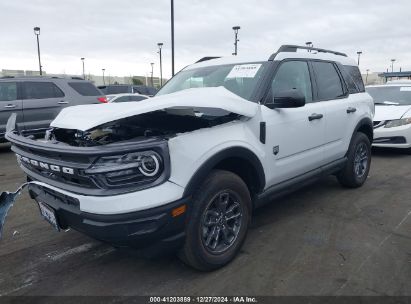 2024 FORD BRONCO SPORT BIG BEND White  Gasoline 3FMCR9B65RRE33167 photo #3