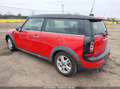 2012 MINI COOPER CLUBMAN Red  Gasoline WMWZF3C52CT189510 photo #4