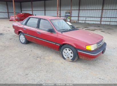 1989 FORD TEMPO SPORT Burgundy  Gasoline 1FAPP38S7KK236434 photo #1