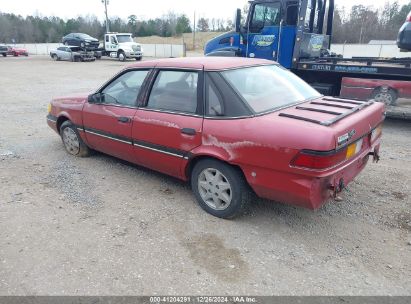 1989 FORD TEMPO SPORT Burgundy  Gasoline 1FAPP38S7KK236434 photo #4