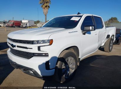 2022 CHEVROLET SILVERADO 1500 LTD 2WD  SHORT BED RST White  Gasoline 1GCPWDED6NZ123496 photo #3