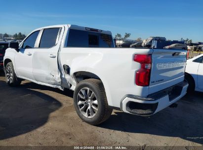 2022 CHEVROLET SILVERADO 1500 LTD 2WD  SHORT BED RST White  Gasoline 1GCPWDED6NZ123496 photo #4