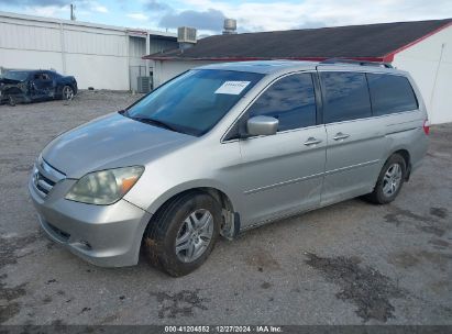 2005 HONDA ODYSSEY EX-L Gold  Gasoline 5FNRL386X5B036859 photo #3