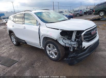 2019 GMC TERRAIN SLE White  Gasoline 3GKALTEV7KL395595 photo #1