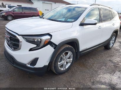 2019 GMC TERRAIN SLE White  Gasoline 3GKALTEV7KL395595 photo #3