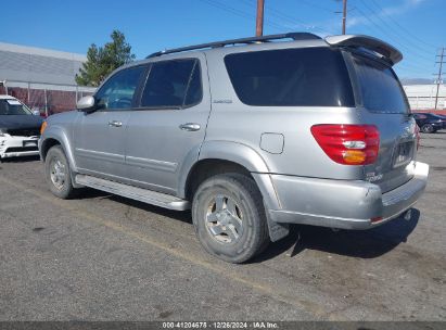 2002 TOYOTA SEQUOIA LIMITED V8 Silver  Gasoline 5TDZT38A62S125923 photo #4