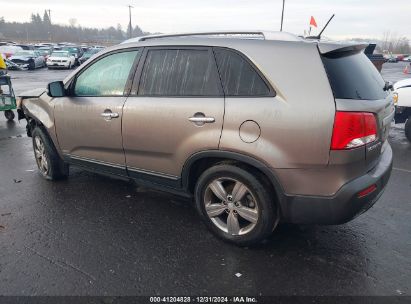 2013 KIA SORENTO EX Gray  Gasoline 5XYKUDA64DG320588 photo #4