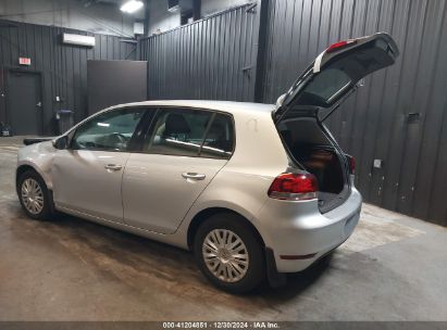 2012 VOLKSWAGEN GOLF 2.5L 4-DOOR Silver  Gasoline WVWDB7AJ4CW021088 photo #4